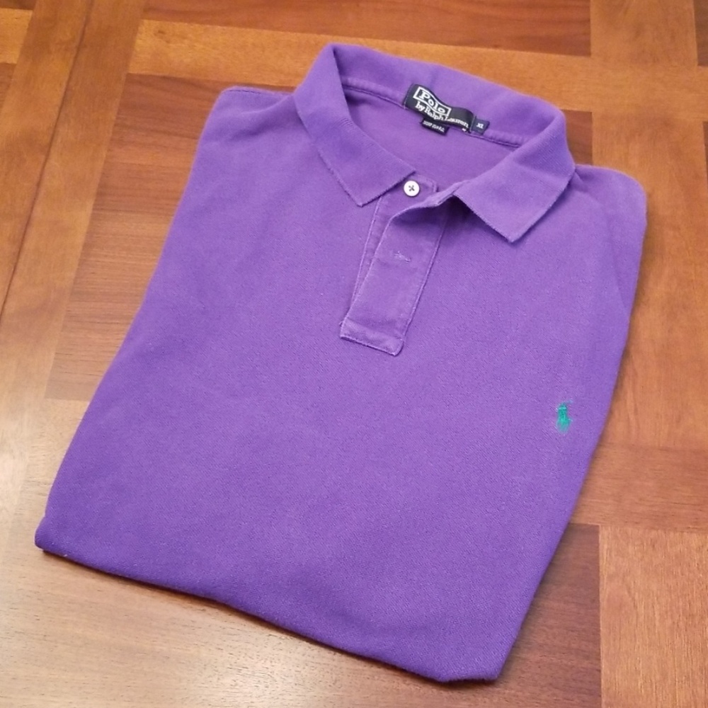 Polo by Ralph Lauren purple shirt. XL